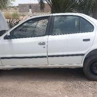 ماشین دور رنگ شاسی عقب طرف راننده یه ضربه جزئی داره