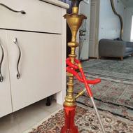 قلیان تنه برنجی سه قپه