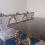 میز ناهار خوری سلطنتی 6 نفره