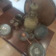 ظروف مسی قدیمی چندین ساله