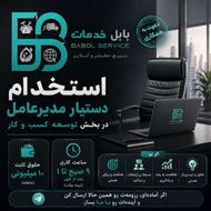 دستیار مدیر عامل در بخش توسعه کسب و کار