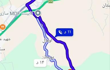 فروش 2400 متر باغ مرکبات 5ساله