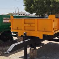 تریلی دو چرخ فنردار وبدون فنر