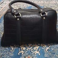 کیف دستی ومجلسی نوین چرم .اصل .نو