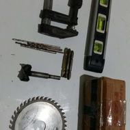 چند عدد وسایل نجاری نو و در حد نو قیمت مناسب