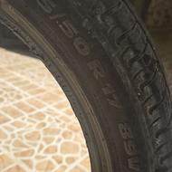 یک حلقه(جفت نیست)لاستیک205/50/17