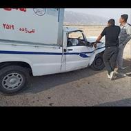 فروش وانت بار مزدا cara 2000i تصادفی با قیمت توافقی