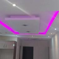 کناف سقف و دیوار pvc رنگ آمیزی ماربل شیت دکورTvپارتیشن