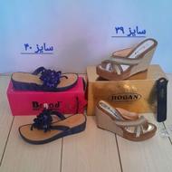 کتونی کفش پاشنه بلند صندل سایز 37 و 38 و 39 و 40