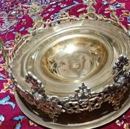 منقل برنجی و نمکدان