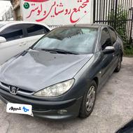 پژو 206 sd v9 1390 خاکستری