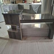 بوفه استند جزیره وکابینت ماکروفر کاملا سالم