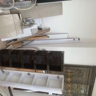 کابینت جای دکور آماده نصب در آشپزخانه وکاری بازه