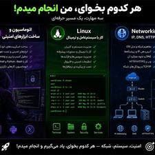 سه مهارت حرفهای: Linux | Networking | Security Automation