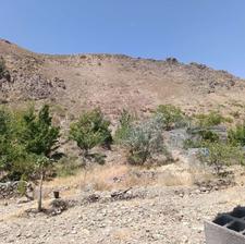 600 متر زمین چشمه کوهستان