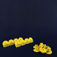پلاک گوش دام پلاستیکی سبک بدون اذیت برای دام