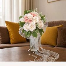 دسته گل عروس محضر و حرم - طراحی اختصاصی - فقط 1,000,000
