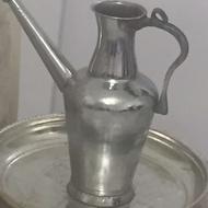 افتابه و سینی مسی دست ساز