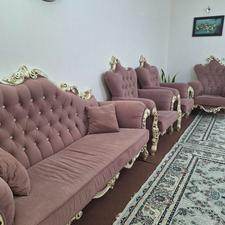 مبل 9 نفره کلاسیک با میز غذاخوری 8 نفره