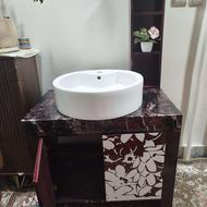 روشویی سه تیکه در حد نو