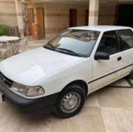 هیوندا اکسل سفید مدل92میلادی