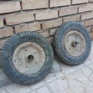 دوعدد چرخ کارکده فورغون