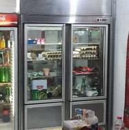 یخچال ایستاده چهاردرب تمام استیل درحدنو