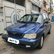 پراید 132 آبی کاربنی