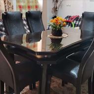 ناهار خوری طرح چرم