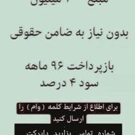 وام فوری 4درصد بدون ضامن