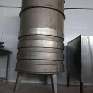 مخزن استیل 3 تن تکجداره