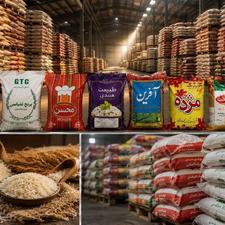 انواع برنج هندی و پاکستانی1121