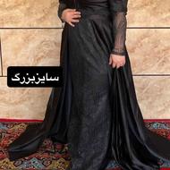 پیراهن مجلسی یه بار پوشیده شده