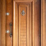 تولید درب ملامینه ضد آب abs mdf pvc ضدآب صuپ در چوبی ورودی