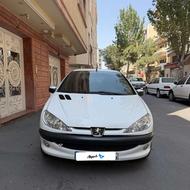 پژو 206 موتور بزرگ تیپ 5 استثنایی هاج بک