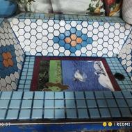 حوض سنگی آب حیاط