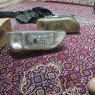 چراغ پراید جلو با لامپ کامل