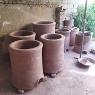 ساخت انواع تنور سنتی گلی