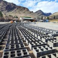 بلوک سیمانی و پایه فنس بتنی