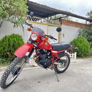 تریل اکسل xl 250 ژاپن 90درصد فابریک کراس هوندا