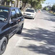 پراید مدل 84دو وجب رنگ جلو عقب سالم