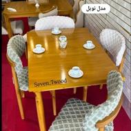 میز و صندلی نهار خوری مدل نوبل