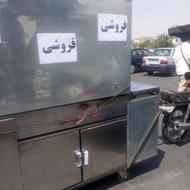 دستگاه فر سیار کبابی فلافلی بندری هبرگز و...