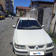 سمند مدل 1393بی رنگ وسالم وکم کار