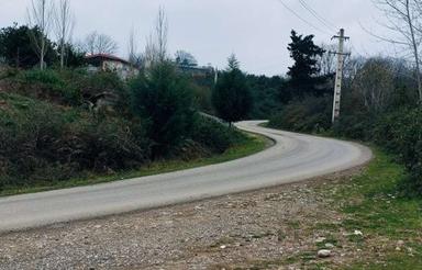 (720 متر زمین باغی، روستای سنگبن جاده‌ی کاگان)