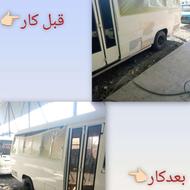 نقاشی خودرو با بهترین رنگ آلمانی درجهیک