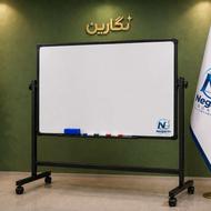 تخته وایت برد 90*120با پایه چرخدار