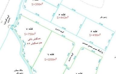 750 متر زمین مسکونی