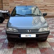پژو 405 GLX دوگانه کارخانه . در حد صفر