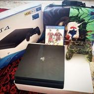 PS4 Slim 1TB فولگیم | در حد نو | پکیج کامل